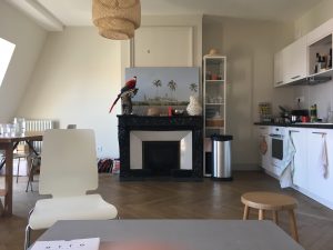 j’ai le sentiment qu’il n’y a pas d’espace délimité: salon, cuisine, salle